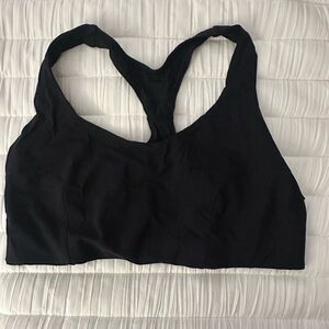 Lululemon Black Racerback Sports Bra